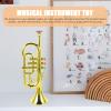 STOBOK Trumpet Toy Trumpet for Kids, Instruments Wind and Brass Musical Instruments for Kids Party Favors Early Educational s Tool, Golden Musical s view 4