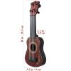 Kisangel 1pc Kids Toy Guitar Ukulele Guitar Musical Instrument Ukulele Musical Toy for Boys and Girls(Brown) view 2