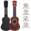 Kisangel 1pc Kids Toy Guitar Ukulele Guitar Musical Instrument Ukulele Musical Toy for Boys and Girls(Brown) view 3