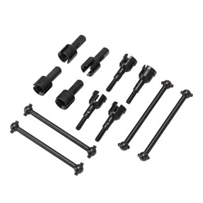 RC Dog Bone Drive Shaft,RC Dogbone Adapter Diff Cup Joint Axle as RC Car Truck Parts Replacement for A949 A959 A969 A979 (Black)