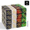 48 Pieces MTG Counters Token Dice, Magic The Gathering Glitter Sparkle Loyalty Cube, Starry Marble D6 Compatible With MTG, CCG, Card Gaming Accessory - 4 Colors view 2