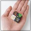 48 Pieces MTG Counters Token Dice, Magic The Gathering Glitter Sparkle Loyalty Cube, Starry Marble D6 Compatible With MTG, CCG, Card Gaming Accessory - 4 Colors view 3