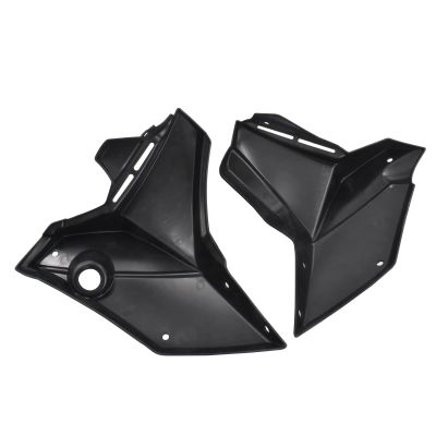Midimttop Motorcycle Belly Pan Lower Engine Spoiler Fairing Panel Frame Protection Cover Cowl for MT07 FZ07 MT-07 FZ-07 MT 07 FZ 07 Accessories 2021 2022 (Black)