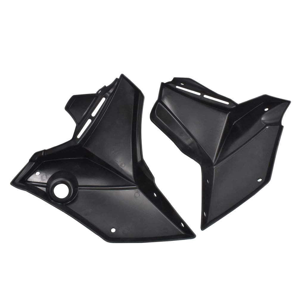 Midimttop Motorcycle Belly Pan Lower Engine Spoiler Fairing Panel Frame Protection Cover Cowl for MT07 FZ07 MT-07 FZ-07 MT 07 FZ 07 Accessories 2021 2022 (Black)
