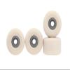 Teak Tuning Apex 61D Urethane Fingerboard Wheels - New Street Shape, 7.7mm Diameter - ABEC-9 Stealth Bearings - Made in The USA - Coyote Tan Colorway view 1
