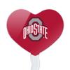 The Ohio State University Primary Logo Heart Love Cupcake Picks Toppers Decoration Set of 6 view 2