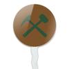 GRAPHICS & MORE Montana Tech of The University of Montana Secondary Logo Cupcake Picks Toppers Decoration Set of 6 view 2