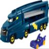 Fisher-Price DC Batwheels Toy Hauler and Car, Bat-Big Rig with Ramp and Bam The Batmobile 1:55 Scale Diecast Toy Vehicle, Ages 3+ Years view 1