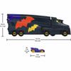 Fisher-Price DC Batwheels Toy Hauler and Car, Bat-Big Rig with Ramp and Bam The Batmobile 1:55 Scale Diecast Toy Vehicle, Ages 3+ Years view 3
