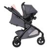Baby Trend Tango 3 All-Terrain Stroller Travel System with EZ-Lift Plus Infant Car Seat, Ultra Pink view 3