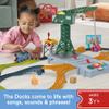 Thomas & Friends Motorized Toy Train Set, Talking Cranky Delivery with Track, Sounds & Phrases for Pretend Play Preschool Kids Ages 3+ Years (Amazon Exclusive) view 2