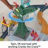 Thomas & Friends Motorized Toy Train Set, Talking Cranky Delivery with Track, Sounds & Phrases for Pretend Play Preschool Kids Ages 3+ Years (Amazon Exclusive) view 4