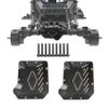 AMK TRX4 Brass Diff Cover 2PCS Front and Rear Axle Diff Cover TRX4 Portal Axle Housing for 1/10 RC Crawler TRX6 TRX4 Upgrade Parts view 1