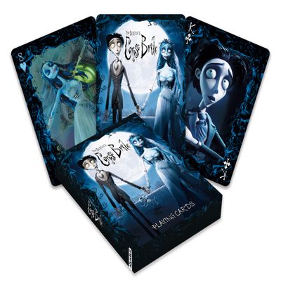 AQUARIUS Corpse Bride Playing Cards  Corpse Bride Themed Deck of Cards for Your Favorite Card Games - Officially Licensed Corpse Bride Merchandise & Collectibles