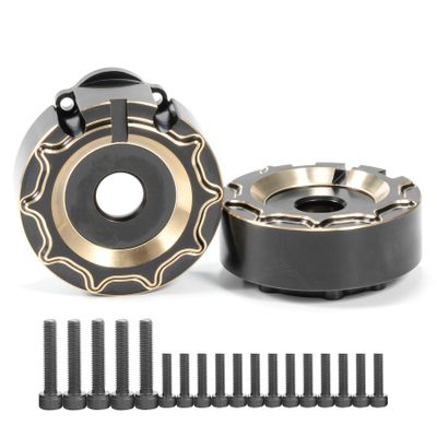 Brass Counter Weight Axle Housing TRX4 Portal Axle Housing for 1/10 RC Crawler TRX6 TRX4 Bronco Defender Upgrade (A)