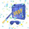 Tuoyi Drop Box Piatas Boombox, Hand Made Mexico Fiesta Piatas Boom Box for Birthday Parties, Carnival and Related Events, With Piatas Stick and Blindfold (DROP BOX) view 4