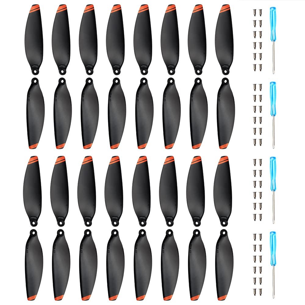 (32pcs) Propellers for DJI Mini 4K/Mavic Mini 2/ Mini SE/Mini 2 SE Drone Accessories Replacement Spare Propellers Blades Quadcopter Accessory Quick-Release Low Noise Propellers