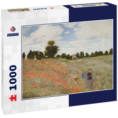 Noah Jigsaw Puzzle Claude Monet - Poppies 1000 Pieces