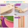 Costzon Montessori Wooden Balance Beam Step Stones, 12-pcs Kids Gymnastics Obstacle Course Balance Board Playset for Coordination, Motor Skills, Natural Development Toy Gift for Age 3+ Years view 4