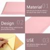 Anti-Collision Wall Stickers Self- Adhesive 3D Soft Bag Wall Panels Tatami Bedroom Wall Cushion Padded Thick Wall Panel Safety Soft Wall Stickers(Pink) view 4