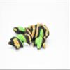 Frog, Amphibians, Green, Hand Made, Thailand Sand Creatures, Toy, Paper Weight, Bean Bag, Cornhole 3" TH14 BB68 view 2