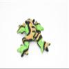 Frog, Amphibians, Green, Hand Made, Thailand Sand Creatures, Toy, Paper Weight, Bean Bag, Cornhole 3" TH14 BB68 view 4