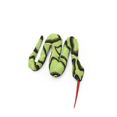 Snake, Reptiles, Green, Hand Made, Thailand Sand Creatures, Paper Weight, Bean Bag, Cornhole 3" TH15 BB67