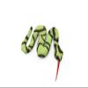 Snake, Reptiles, Green, Hand Made, Thailand Sand Creatures, Paper Weight, Bean Bag, Cornhole 3" TH15 BB67 view 1