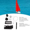 VGEBY Remote Control Boat Jet Pusher, 40MM Remote Control Boat Jet Pusher Oversized Caliber Pump Water Pusher Thruster for RC (Black) view 4