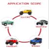 HOPLEX RC Servo Motors 12g Micro Steering Servo With Mount Bracket and Arm for RC Car Boat Model Parts Axial SCX24 Upgrade view 4