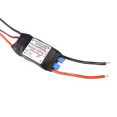 MOOKEENONE FPV RC Airplane Model Brushed Motor ESC for Hobbywing Eagle 20A Speed Controller