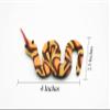 Snake, Reptiles, Orange, Hand Made, Thailand Sand Creatures, Toy, Paper Weight, Bean Bag, Cornhole 3" TH16 BB68 view 3