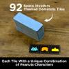 AQUARIUS Space Invaders Dominots Tile Game - Space Invader Themed Tile Game - Family Fun for Kids & Adults - Officially Licensed Space Invaders Merchandise & Collectibles view 3