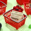 10 Pcs Mini Shopping Basket Miniature Shopping Cart for Kids Plastic Basket with Handles mini Grocery cart Dollhouse Decoration Tiny Foodie Play Store view 3