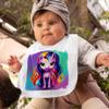 Rainbow Cartoon Baby Bibs - Cute Baby Feeding Bibs - Rainbow Bibs for Eating view 3