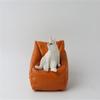 1/6 Scale Little Pig Rabbit Lazy Cat 3.0 Resin Pet Animal Model Scene Props for 12inch Action Figure (D-Cat) view 1