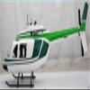 NOBRIM RC Helicopter B206 450 Size PrePainted Fuselage for 325mm Rotor Blade Helicopter view 1
