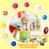 20 Pieces Mini Stress Balls Soft Foam Sports Bouncy Fidget Balls for Adults and Teens Carnival Prizes, Stress Relief, Birthday Gifts, Party Favors, 9 Styles view 2