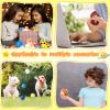 20 Pieces Mini Stress Balls Soft Foam Sports Bouncy Fidget Balls for Adults and Teens Carnival Prizes, Stress Relief, Birthday Gifts, Party Favors, 9 Styles view 3