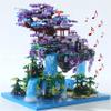 Yushinv Cherry Blossom Tree Building Set with Box 4574Pcs, Original Scene Music Japanese Sakura Tree House(Type :Symphony), Cherry Bonsai Tree Lights Building Kit, Cherry Blossom Building Set. view 1