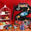 Harrycle Race Car Piata Pull String Cars Piatas for Birthday Party Decorations Number 2 3 4 5 6 with Blindfold Stick Small Red Black Racing Theme 2nd 3rd 4th 5th 6th Party Supplies(Number 2) view 4