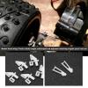 The Lord of the Tools 15Pcs Fixed Wing Airplane Control Horn Kit 1.2 X 200mm Pushrod 1.3mm Pushrods Connector Control Horn Accessories for RC Model Airplanes RC Helicopter view 2