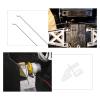 The Lord of the Tools 15Pcs Fixed Wing Airplane Control Horn Kit 1.2 X 200mm Pushrod 1.3mm Pushrods Connector Control Horn Accessories for RC Model Airplanes RC Helicopter view 3