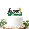Helewilk Happy Retirement Cake Topper, Officially Retired, Golf Themed Party Decorations, Retirement Celebration Party Decorations Supplies view 1
