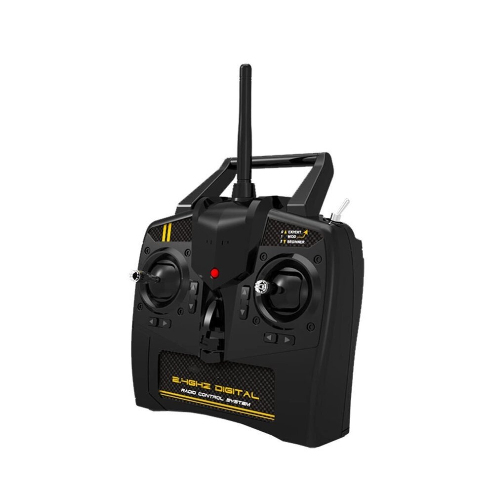 DKNTZO Airplane Remote Control, RC Model Transmitter for Volantex Rc P51, Mustang 768-1, Kids, Unisex, Black, Polycarbonate (PC), 1 Count, No Batteries Included, 3+ Years, Kids, Hobbyists