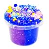 Big Bucket Premade Blue and Purple Galaxy Slime, Stretchy Non-Sticky, Sensory and Tactile Stimulation, Educational Game, Idea Stocking Stuffers Birthday Gifts Party Favors for Boys and Girls view 1