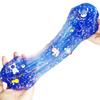 Big Bucket Premade Blue and Purple Galaxy Slime, Stretchy Non-Sticky, Sensory and Tactile Stimulation, Educational Game, Idea Stocking Stuffers Birthday Gifts Party Favors for Boys and Girls view 3