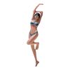 AMLESO 1/64 Scale Female Figures Resin Miniature Decoration Gifts Figurines for Adults Kids, Blue view 2