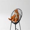 1/6 Scale Little Pig Rabbit Lazy Cat 3.0 Resin Pet Animal Model Scene Props for 12inch Action Figure (B-Cat) view 2