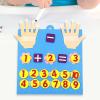 harayaa Board Finger Numbers Counting Toy Educational Toys Manipulatives Game Addition Subtraction for Kindergarten Children Baby Kids view 4